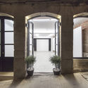Art Gallery Aldama-Fabré / BABELstudio - Adaptive Reuse, Door, Facade, Column, Arch
