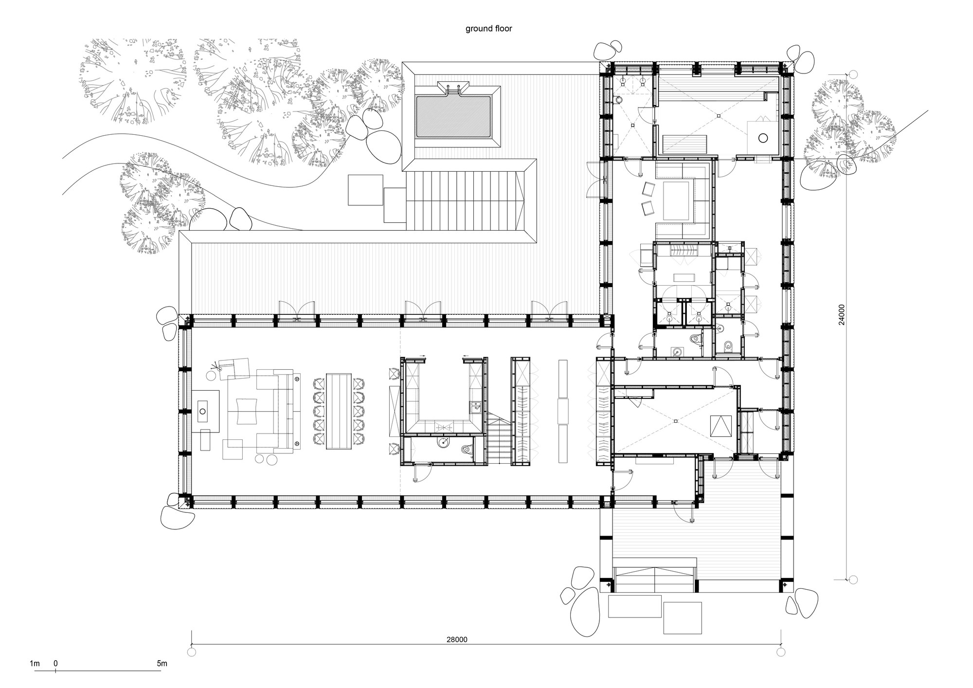 Fas Layout Plan Galería de Casa de invitados y de baño / FAS(t) architectural bureau - 20