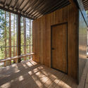Colorado Outward Bound Micro Cabins / University of Colorado Denver - Wood, Windows, Beam, Deck, Forest