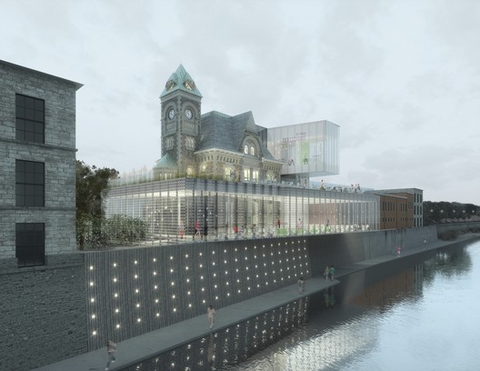 RDH Architects to Convert a Historic Canadian Post Office Into a Digital Library - Windows, Facade