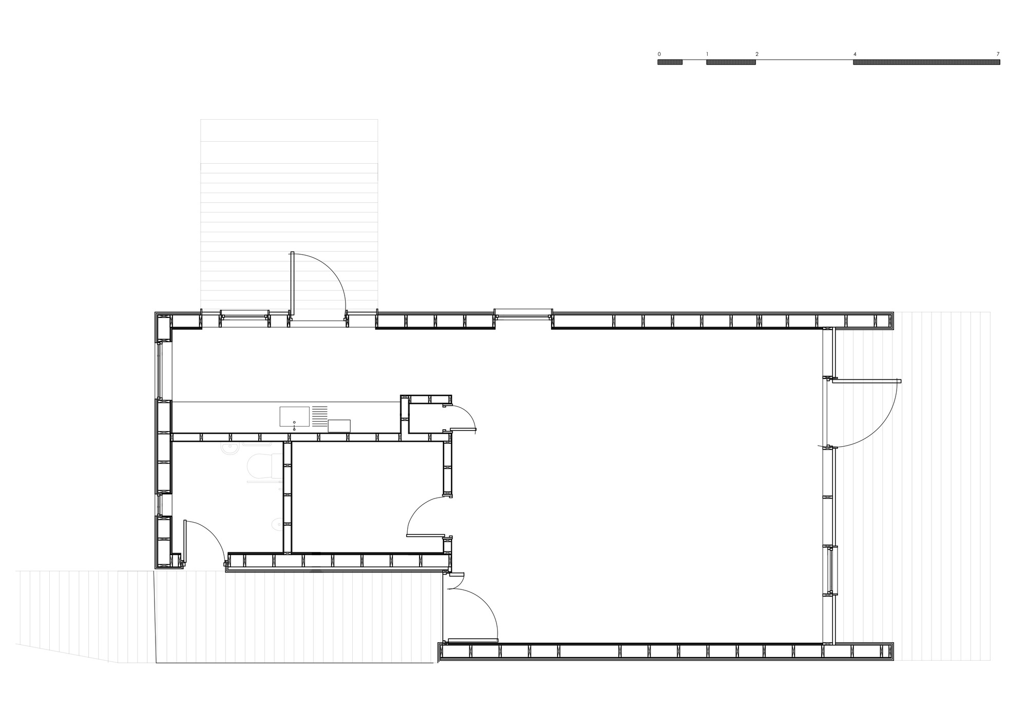 Mess Building Layout Gallery of Wolfson Tree Management Centre Mess Building / Invisible ...