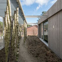 Stayokay Hostel and Natuurpodium / Personal Architecture  - Visitor Center, Garden, Facade