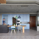 Blue and Glue / HAO Design - Interior Photography, Kitchen, Table, Chair