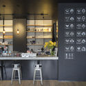 Variable Wonderful Space - Underline Cafe / LYCS Architecture - Interior Design, Kitchen, Facade, Countertop, Table, Chair