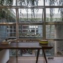 Collage House / S+PS Architects - Table, Windows, Countertop, Glass, Sink