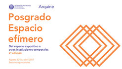 Inscripciones abiertas para la 2a edición del Posgrado Espacio Efímero UPC + Arquine