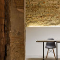 San Jerónimo Atelier  / CUAC Arquitectura - Offices Interiors, Door, Arch, Table, Chair