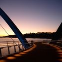 Queen Elizabeth Quay Bridge  / Arup Associates - Bridges , Fence, Arch