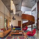 Krishnan House / Khosla Associates - Houses, Lighting, Chair, Table