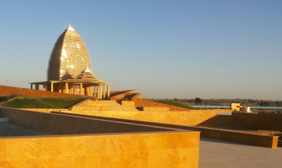 Gallery of Temple in Stone and Light / SpaceMatters 23