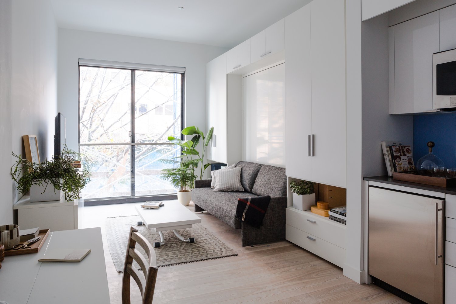 Gallery Of Micro Apartments Are Expanding Tables And Folding Micro Apartments Are Expanding Tables And Folding Furniture A Solution To Inequality