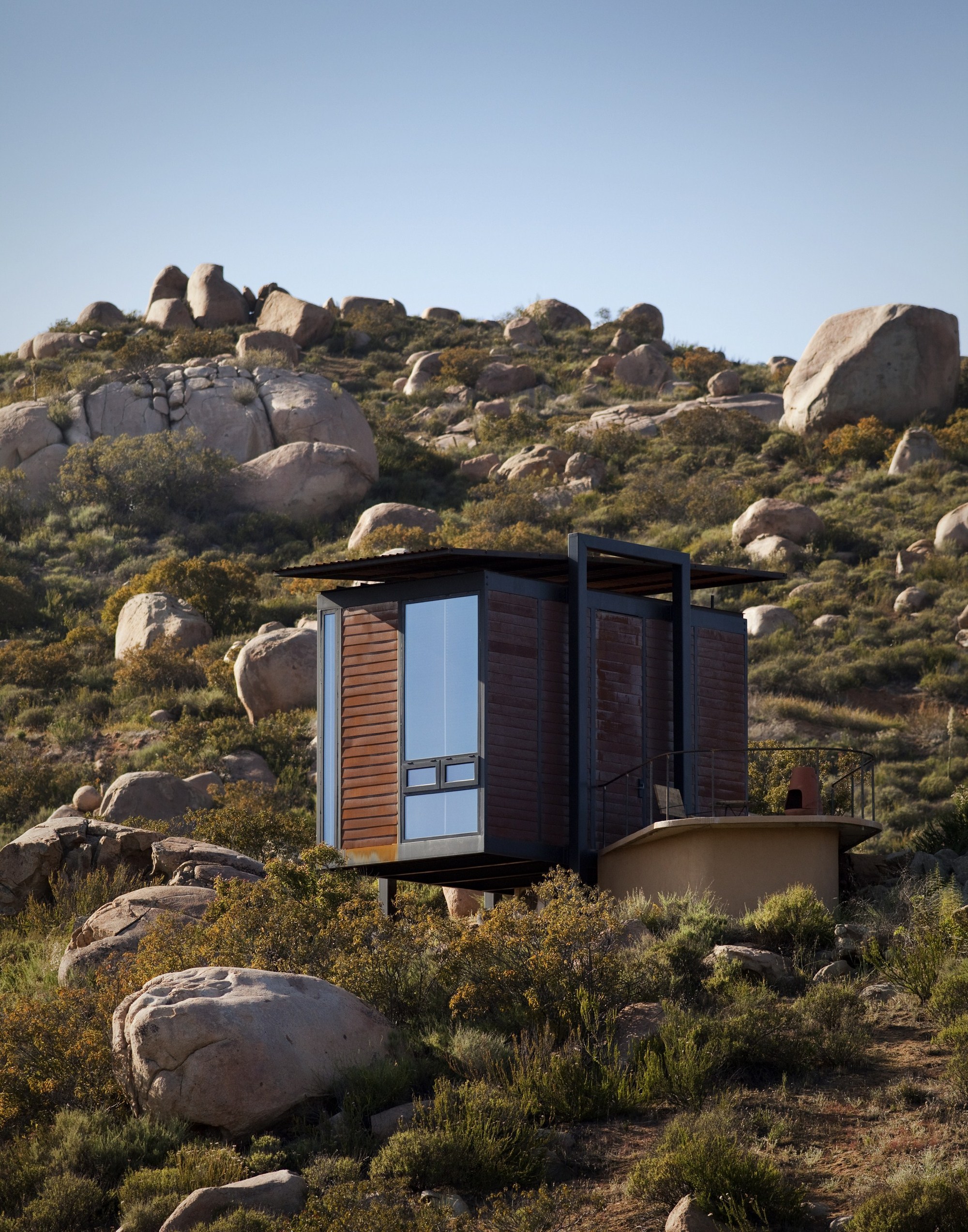 メキシコ・ワイン産地の小屋の宿「Encuentro Guadalupe Hotel（Endémico Resguardo Silvestre）」の写真 5/8