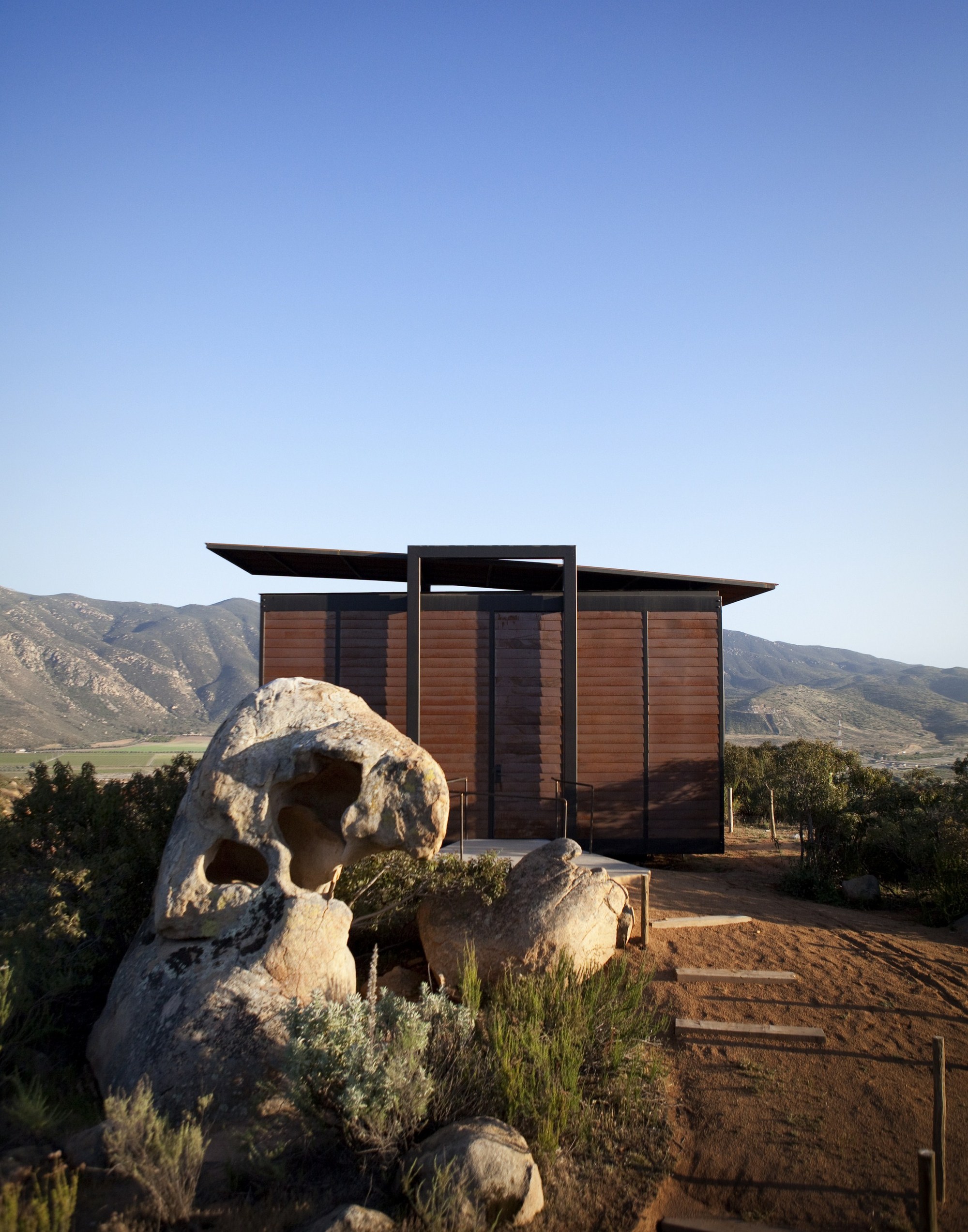 メキシコ・ワイン産地の小屋の宿「Encuentro Guadalupe Hotel（Endémico Resguardo Silvestre）」の写真 3/8