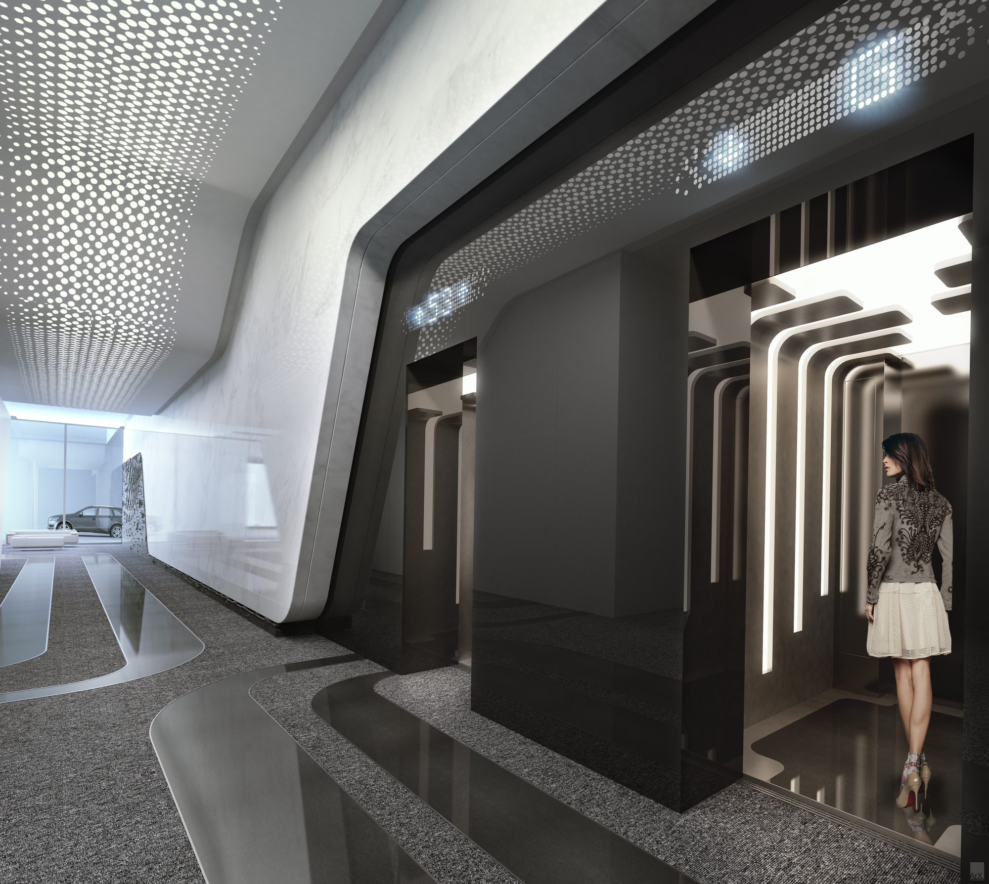 Gallery Of Zaha Hadid S Interiors For One Thousand Museum In Miami 3