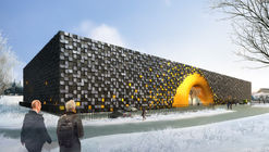  LIAG 建筑事务所设计低能耗艺术品储藏设施