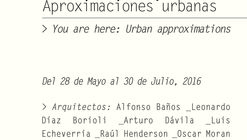 Exposición "Usted Esta Aqui: Aproximaciones Urbanas" / Puerto Vallarta