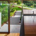 LLM House / Obra Arquitetos - Houses, Deck, Stairs, Door, Handrail, Facade, Chair