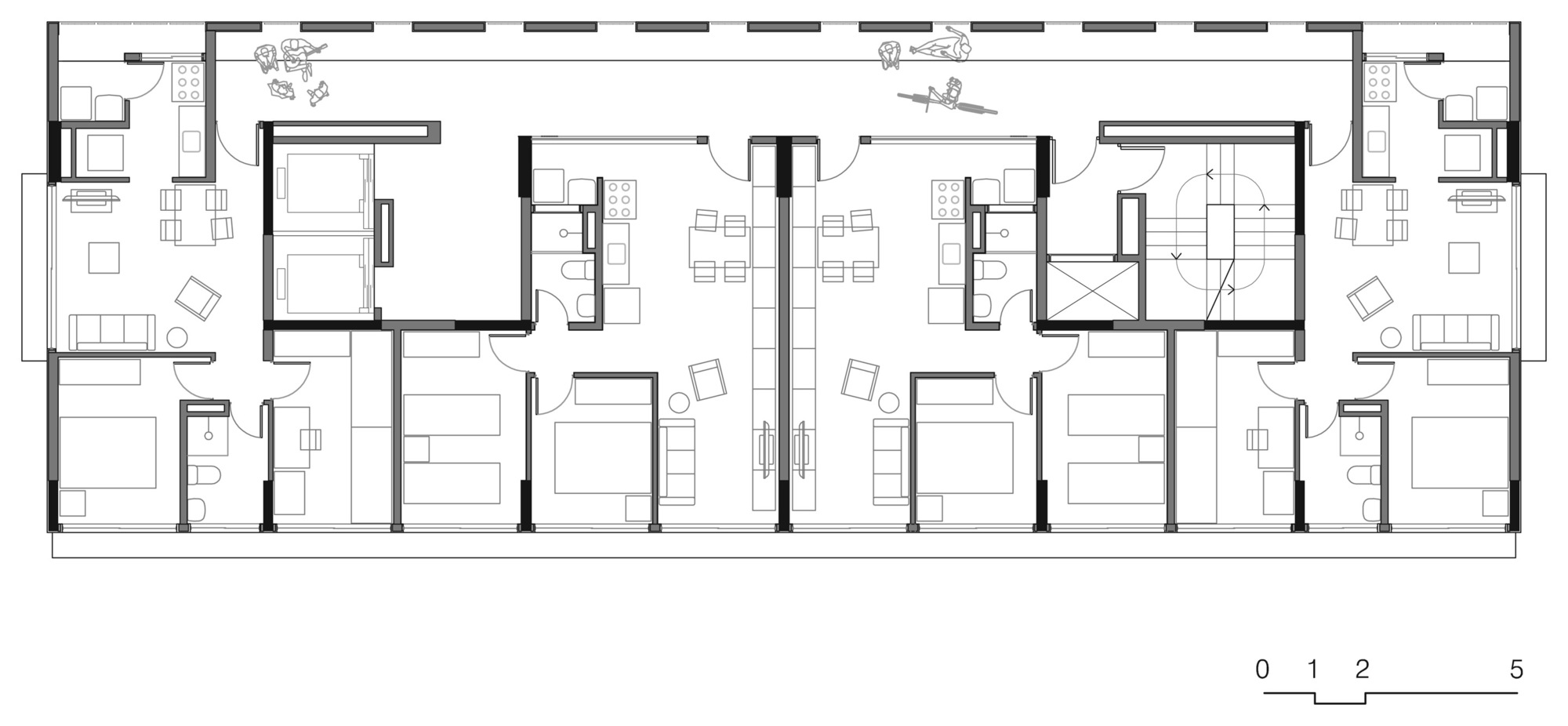 plano de conjunto habitacional