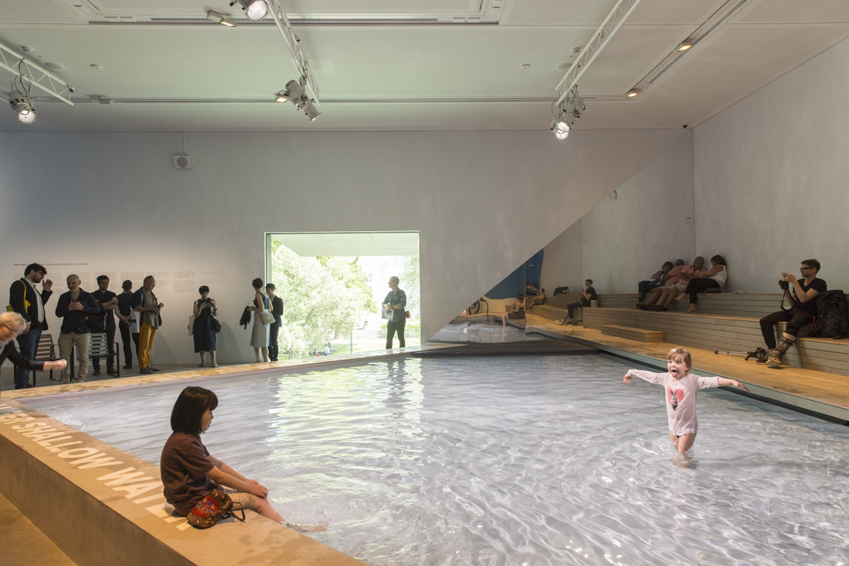Gallery of The Pool Inside Australia's Pavilion at the 2016 Venice