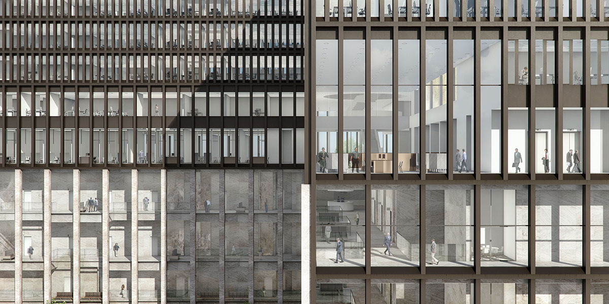 KAAN Architecten gana concurso para diseñar nuevo Tribunal de Ámsterdam - Imagen 6 de 20