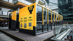 都市中的健身集装箱——超级猩猩健身舱 / 马跃