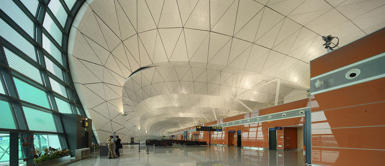 Shenyang Taoxian International Airport Terminal 3 / CNADRI - Glass, Windows