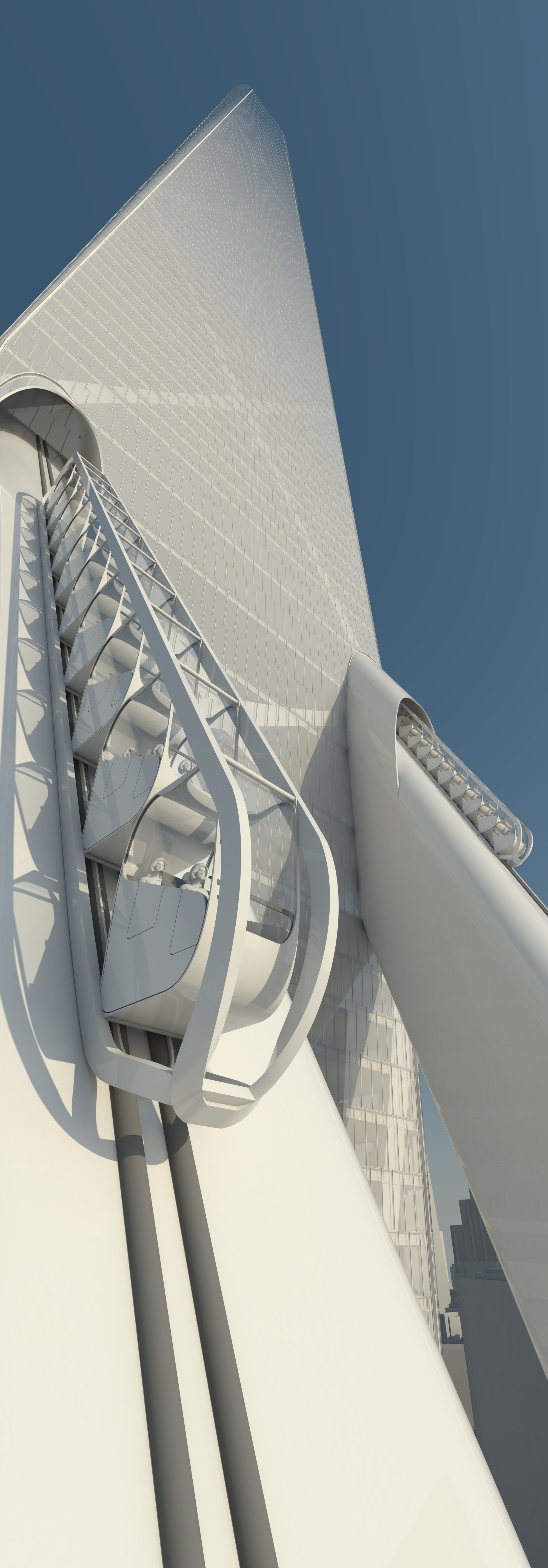 Gallery of Gensler Devises a Megatall Replacement for the Chicago Spire