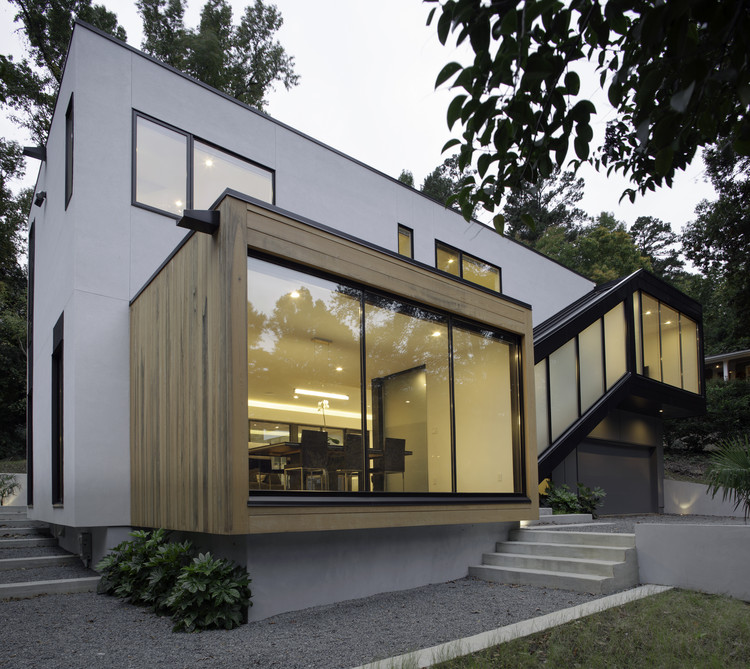 Medlin Residence  / in situ studio - Facade, Windows