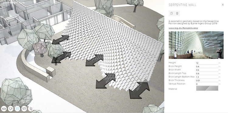 Play With a Parametric Version of BIG's Serpentine Pavilion in this Model - More Images