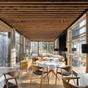 Extension and Addition of Restaurant House Denk  / Arhitektura AB objekt d.o.o. - Table, Chair, Windows, Beam