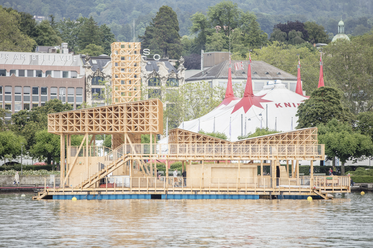 Gallery of A Floating Timber Pavilion Takes Center Stage at Manifesta 11 in Zurich 2