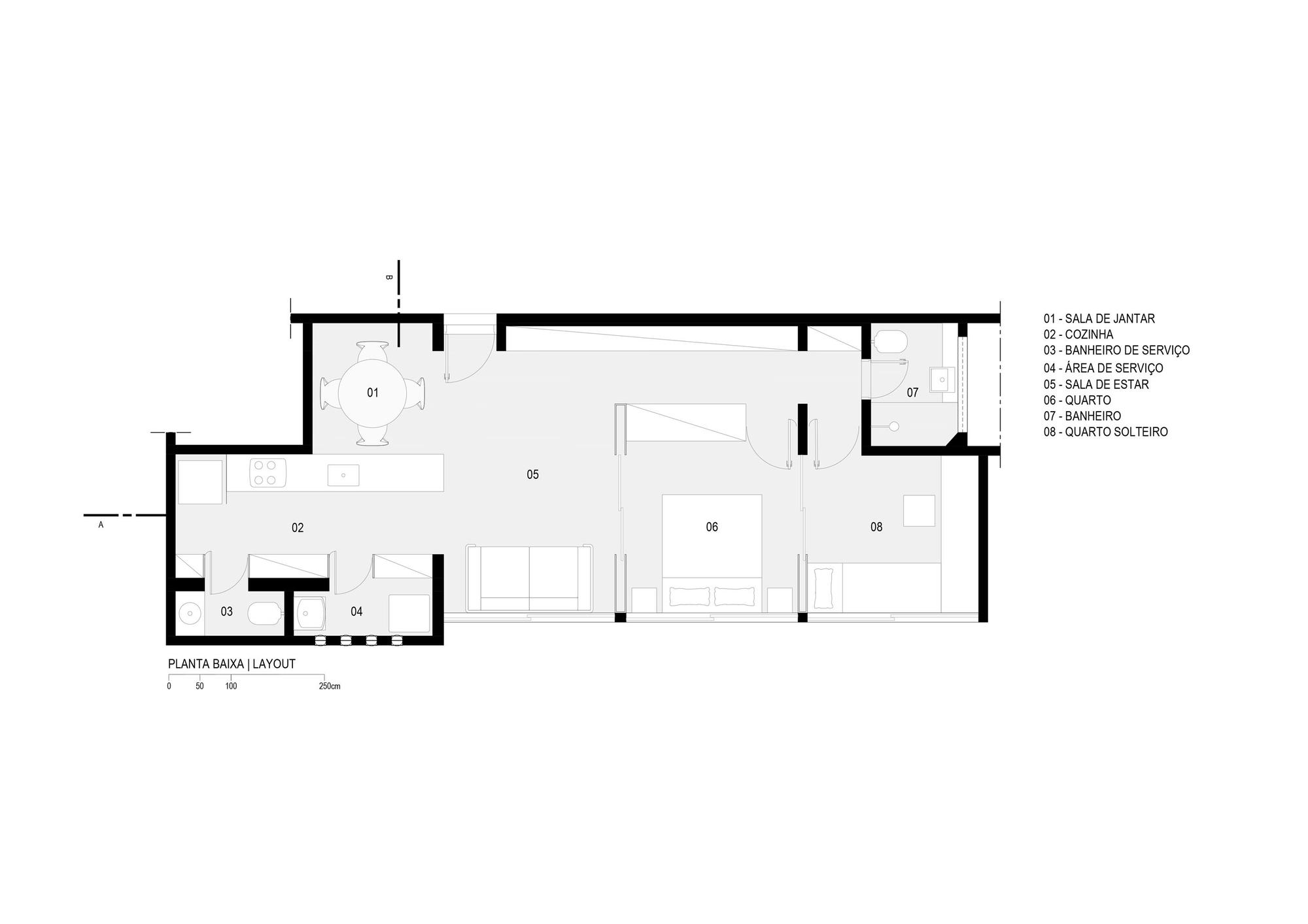 Galeria de Apartamento GL / Estúdio MRGB - 10