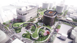 Mecanoo Reveals Plans for Massive Green Train Station in Taiwan