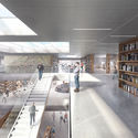KAAN Architecten Integrates Historic School into New Library & Performing Arts Center  - Table, Chair
