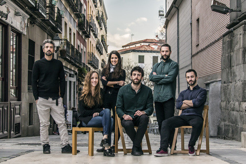 INCM MADRID 2016, De izquierda a derecha: Álvaro Gomis, Margarita Fernández, Raquel Ocón, Miguel Angel Maure, Javier Guerra, Hugo Cifre. Image Cortesía de EASA