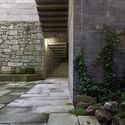 Property Registration Offices in Vigo / Irisarri + Piñera  - Adaptive Reuse, Garden, Stairs, Facade, Door, Arch