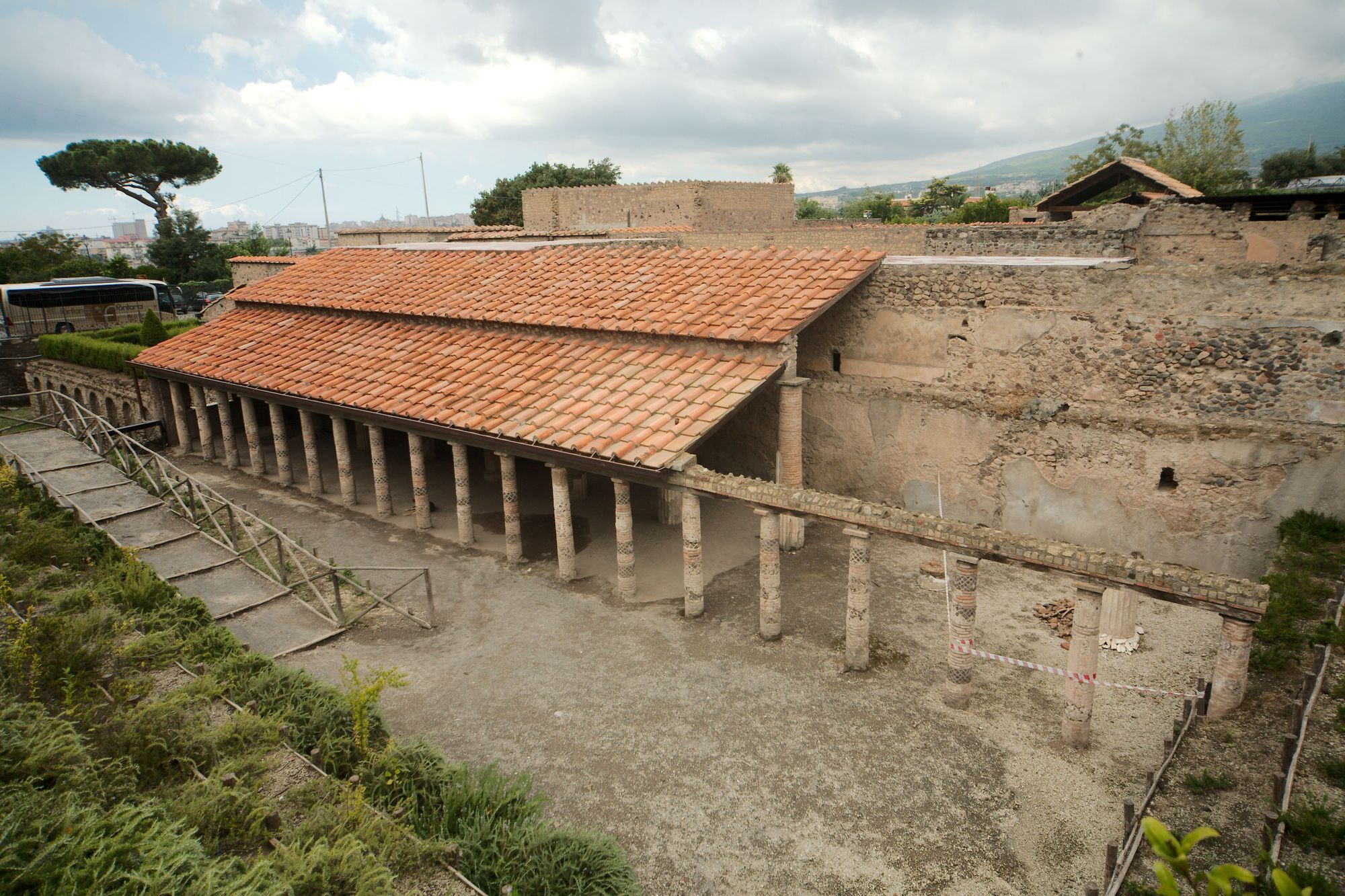 Gallery of Pompeii's Most Famous House, the Villa of Mysteries, is at ...