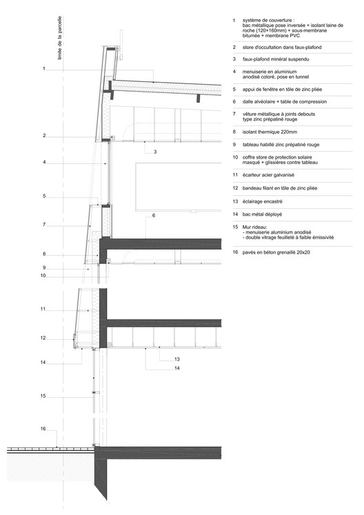 Escola de Ensino Médio, Ginásio e Centro Cultural / Chartier Dalix Architectes - Imagem 33 de 33