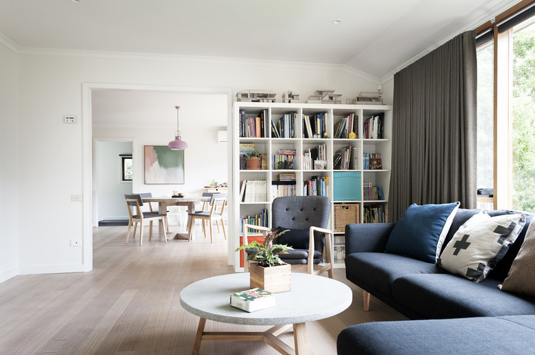 Doncaster House  / Inbetween Architecture - Table, Sofa, Shelving, Chair, Windows