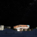 New Museum with projections at night. Image Courtesy of HASSEL + OMA