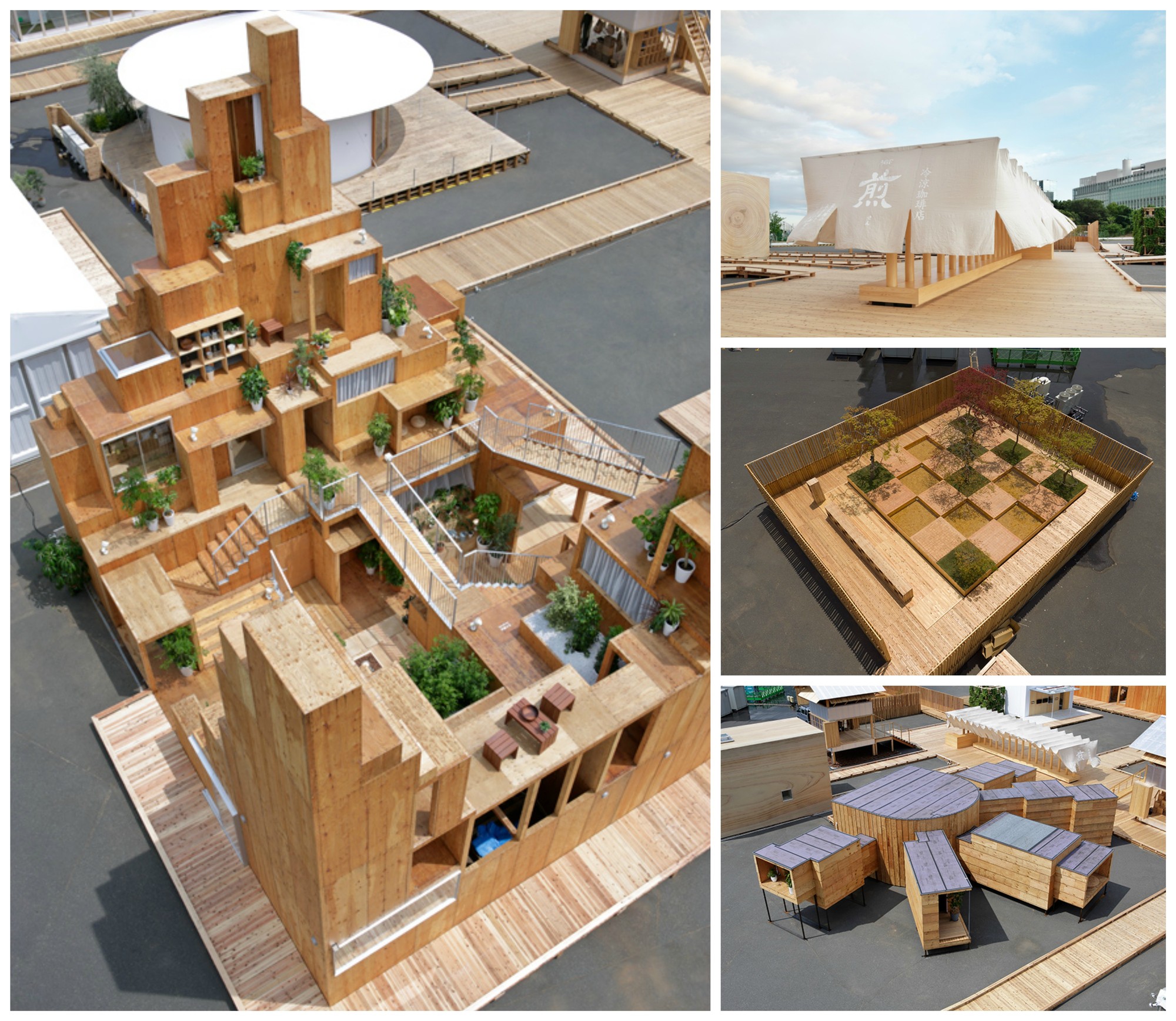 New Images of Completed Pavilions Released as HOUSE VISION Tokyo
