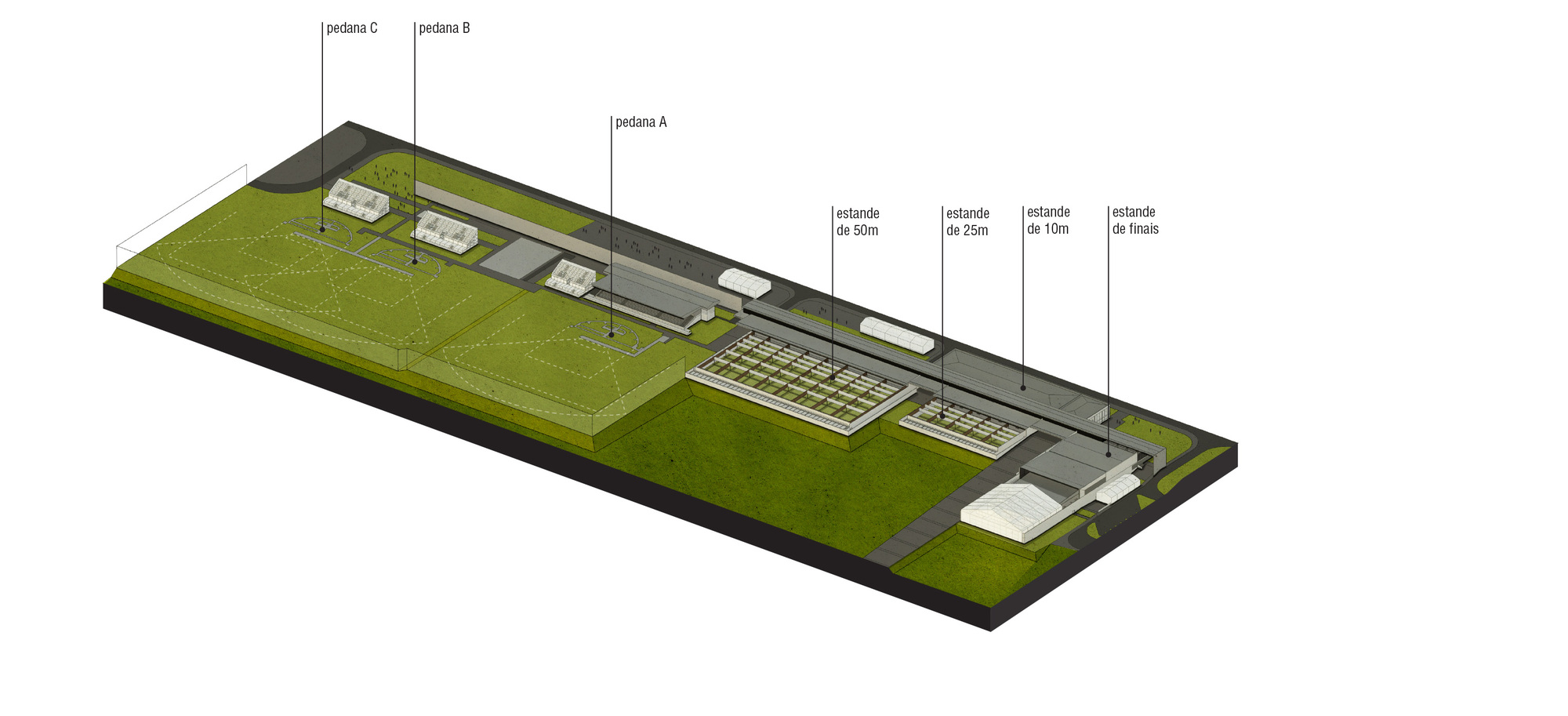 Galeria de Olimpíadas Rio 2016 Adaptação do Centro Nacional de Tiro