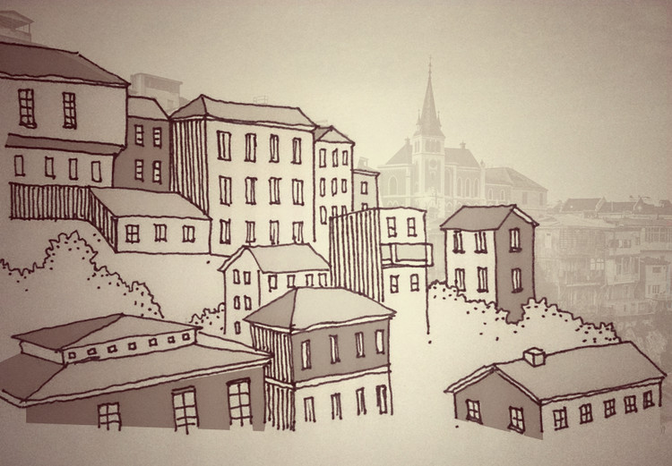 Em uma cidade podemos notar que há diferentes tipos de edifícios, pois cada um procurou responder a condições específicas, para o lote ou cliente. Imagem © José Tomás Franco