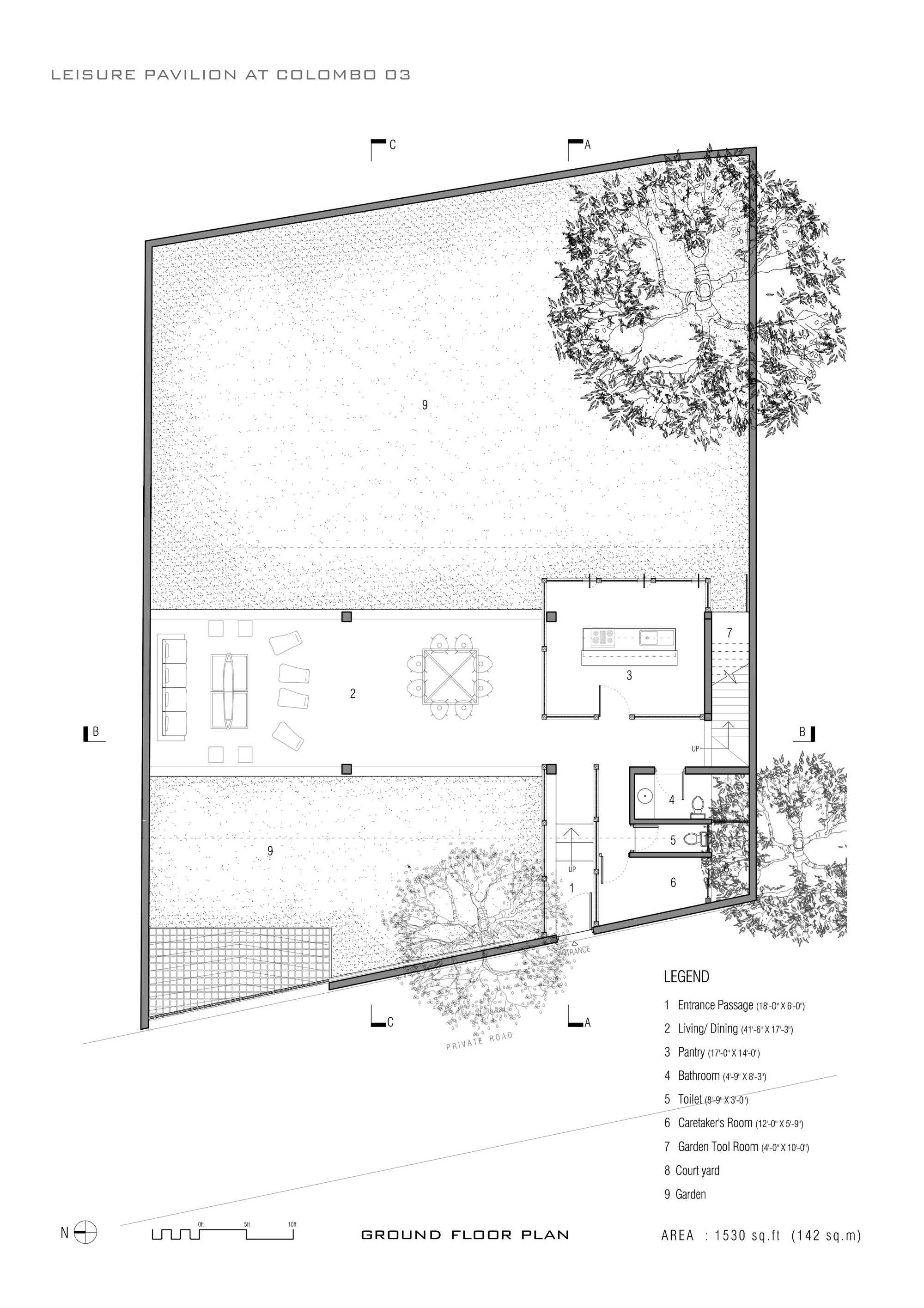 Gallery of Leisure Pavilion / Palinda Kannangara Architects - 12