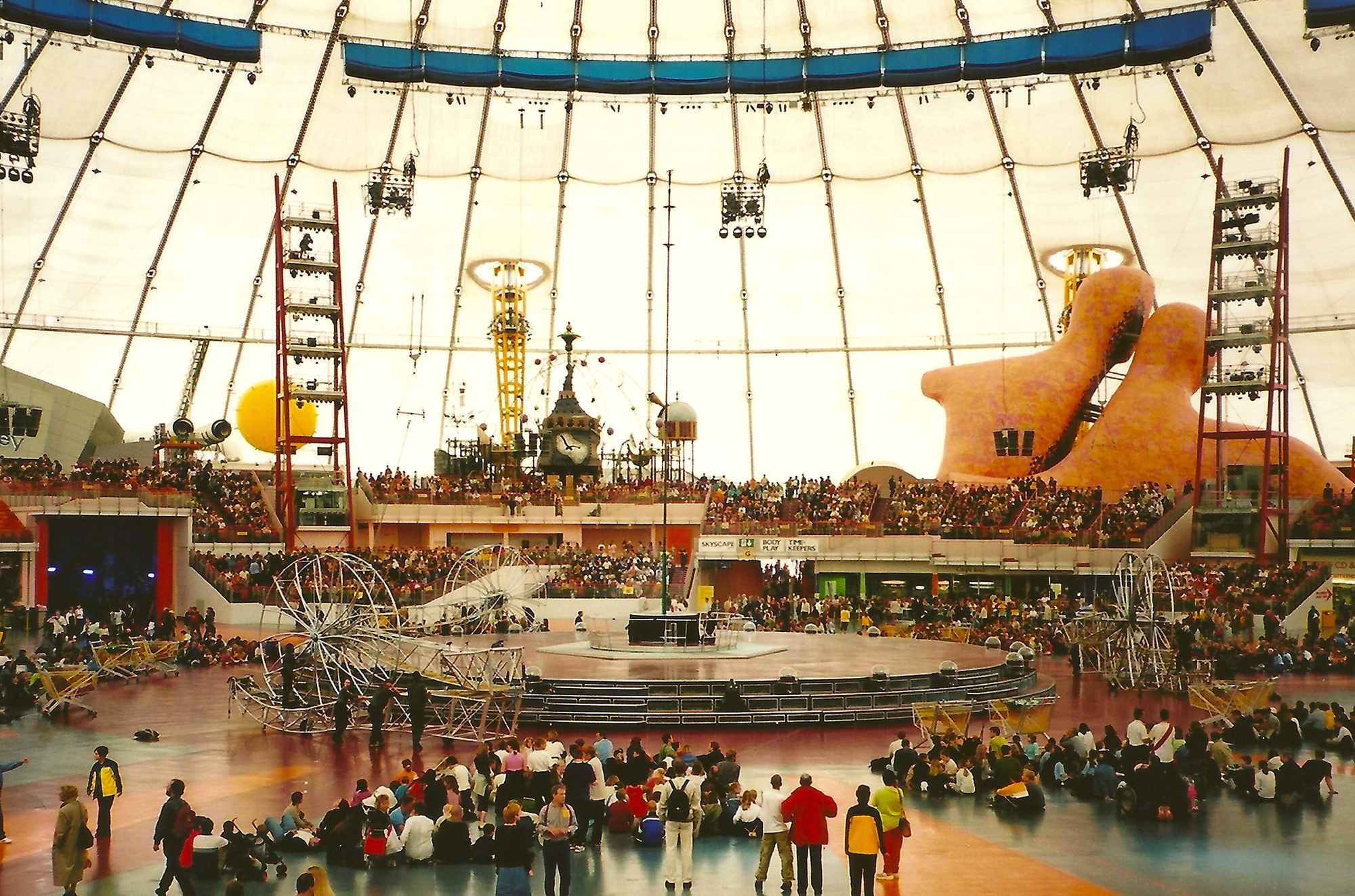 Gallery Of Architecture Classics Millennium Dome Rogers Stirk Gallery Of Architecture Classics Millennium Dome Rogers Stirk