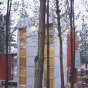 Casa del Ingeniero / FACTORIA - Casas, Fachada, Pilares, Bosque