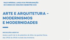 Paço Imperial do Rio de Janeiro promove quatro cursos sobre arte e arquitetura