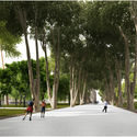 Primer Lugar concurso ampliación nueva ala del MALI / Burgos & Garrido AA + LLAMA Urban Design - Jardín, Bosque