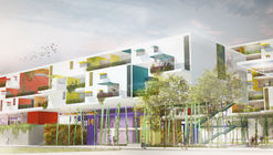 Inspired by the Concept of Blooming Flowers MOB Architects' Residential Project is Shortlisted for the 2016 WAF