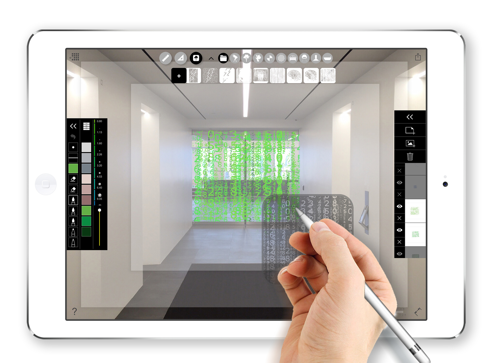 Gallery of The Stencil App That Gives You Custom Stencil Tools for ...